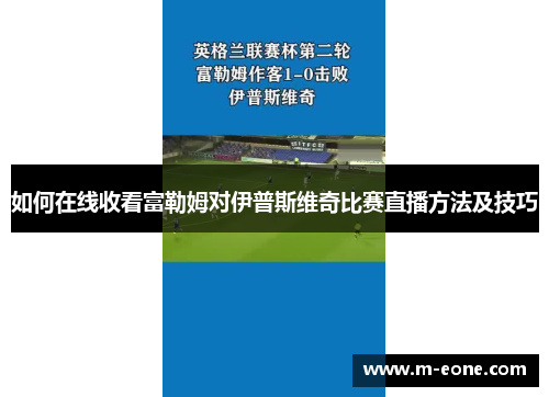如何在线收看富勒姆对伊普斯维奇比赛直播方法及技巧