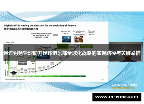 通过财务管理助力足球俱乐部全球化战略的实现路径与关键举措