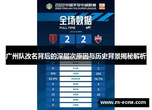 广州队改名背后的深层次原因与历史背景揭秘解析